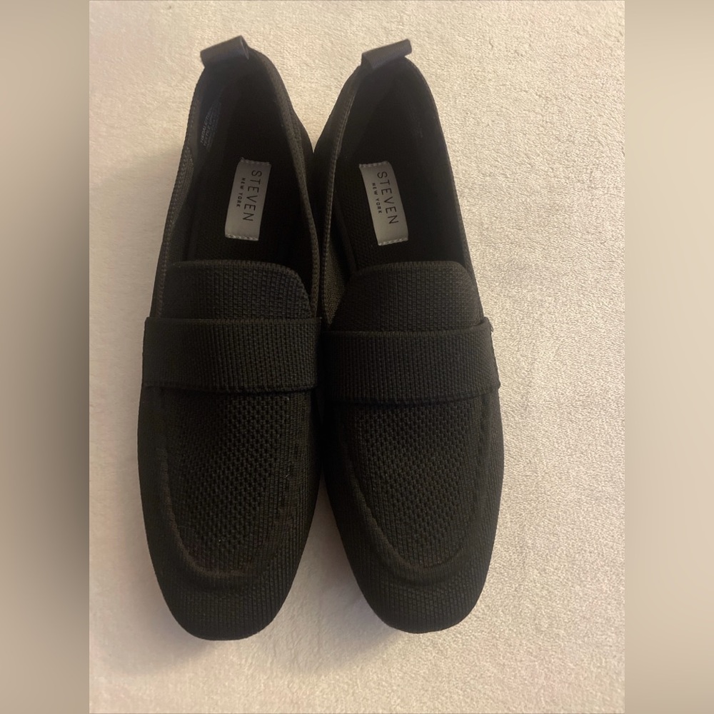 Steven New York Tisdale Womens Shoes size 6.5M Black NWOB